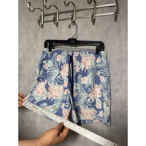 Chubbies Shorts Men's M Active Mesh Swim Trunks Brief Lined Floral Hawaiian 30 image 4