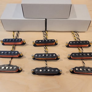 Skywood Pickups - Custom Stratocaster pickup set - Made in USA - Boutique grade custom wound - matched set