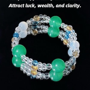 Bracelets de perles en cristal naturel, Bracelet de pierres précieuses extensibles pour homme et femme fait main, Pierre de naissance porte-bonheur pour signe du zodiaque, Pierre de protection