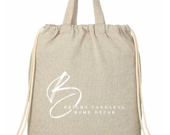 BRILHO Draw string bag | multi-purpose bag| cotton bag | durable bag