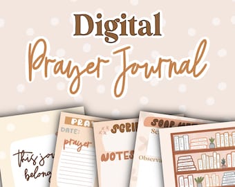 Diario de Oración Digital / Descarga Instantánea / Digital
