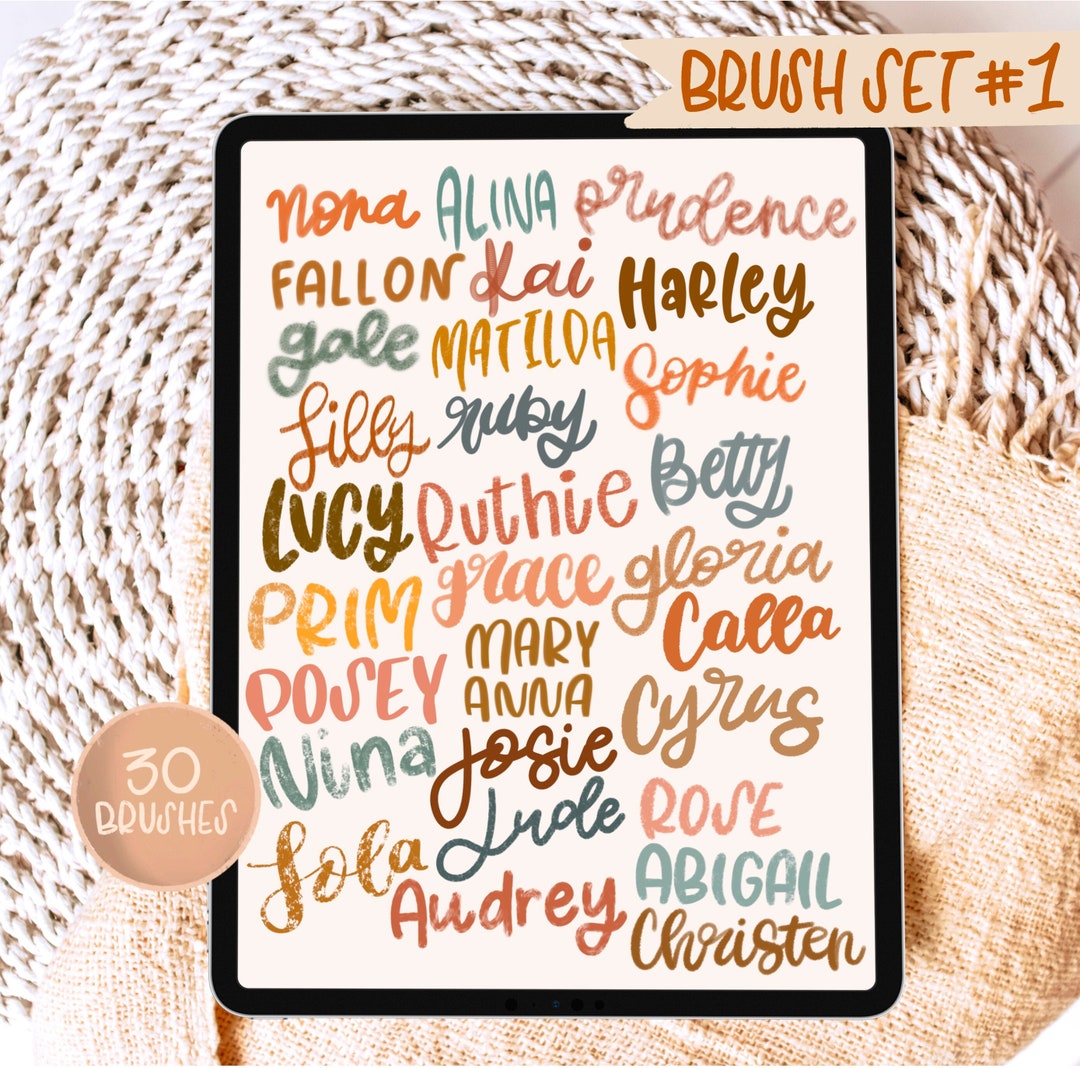 30 Pack Procreate Brush Bundle / iPad Download / Instant Download - Etsy