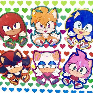 SONIC THE HEDGEHOG | Sticker Set