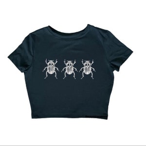 golith beetle baby tee (women’s tight fitting cropped shirt)