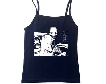 Russian sleep experiment fitted tank top. ||||||||||||| mens shirt and baby tee!