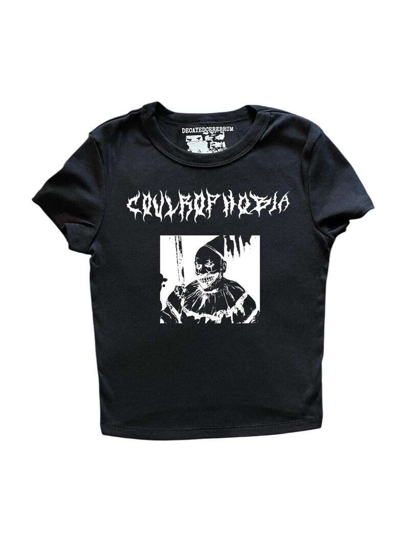 Coulrophobia clown fitted tank top ||||||||||||||||||||||||| alternative clothing zdjęcie 2