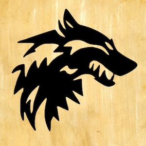 Wolf Vinyl Decal , Removable or Permanent, for Car, Truck, Van, Motorcycle, Wall, Furniture, Doors, Windows Etc