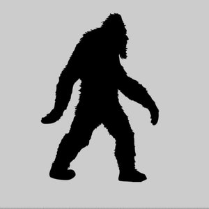 Bigfoot Sasquatch-vinylsticker Zelfklevend vinyl voor vrachtwagen, auto, raam, bestelwagen, camper, huis, muur, deur, laptop of waar dan ook!