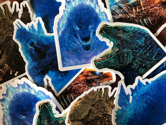 Godzilla sticker pack vinyl stickers waterproof laminated