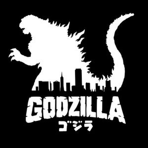 Godzilla Block Lettering Godzilla Kaiju! Vinyl Decal, Permanent/removable Vinyl, Iron-on ...