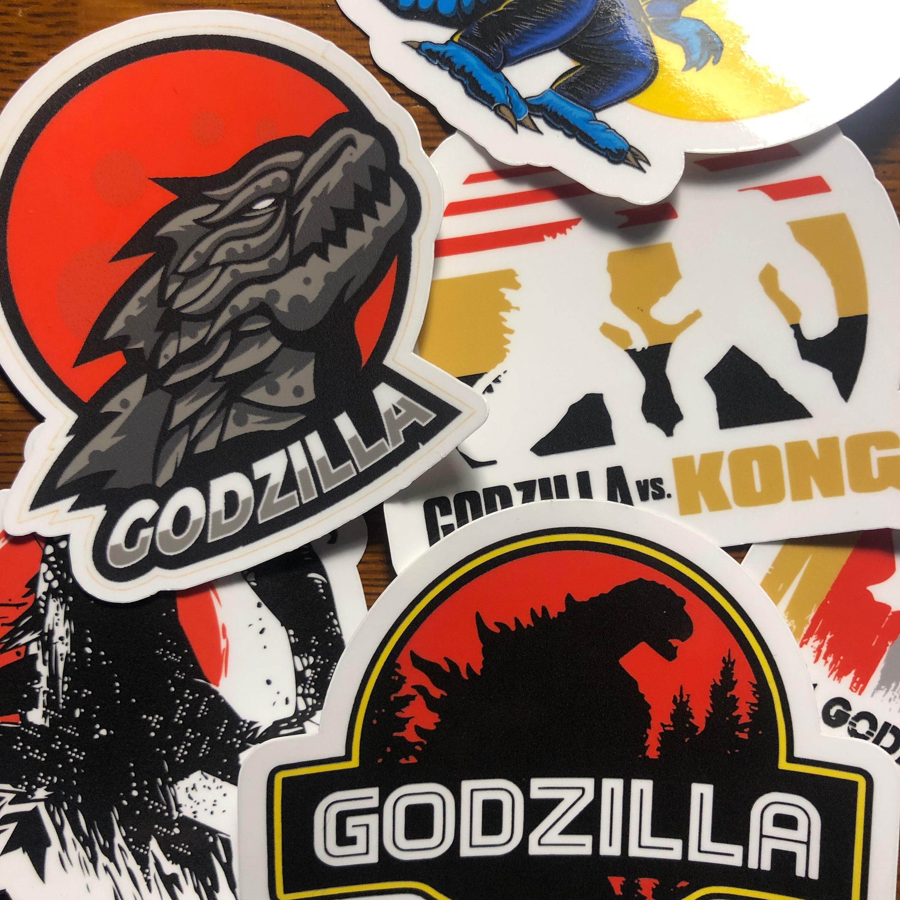 Godzilla VS Kong Vinyl Stickers – LeSaltyOnion