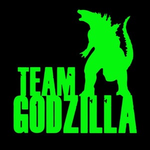 Godzilla - Equipo Godzilla - Calcomanía de vinilo, termoadhesiva, multicolor Kaiju para automóvil, camión, ventana, pared, computadora portátil, consola de juegos o donde sea.