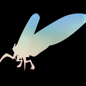 Mothra Vinyl Decal, Queen of The Monsters, Godzilla, Permanent/Removable, Holographic Iron-on, Kaiju, Truck, Window Laptop Wall, or clothing