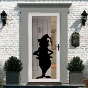 The Grinch. Grinch  Who Stole Christmas,  Grinch Fun Window Decor Window cling, removable Decal or permanent decal Walls, Windows, Doors etc