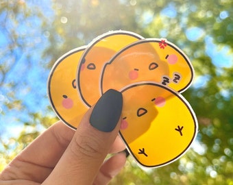 Cute Duck Stickers, Waterproof Vinyl Decal Pack