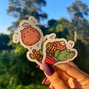 Vinyl Hedgehog Sticker/Hedgehog Sticker/Pack of 2/Animal Stickers/Gift for Hedgehog Lovers/Hedgehog Planner Stickers/Journal Stickers/Cute