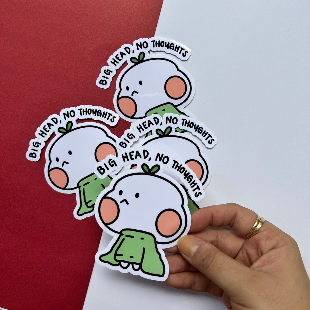 Big Head Stickers/meme Stickers/meme Stickers for Etsy