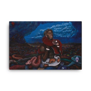 Daddy’s Birthday canvas print