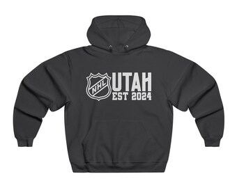 Utah Hockey Hoodie EST 2024 Men's NUBLEND® Hooded Sweatshirt