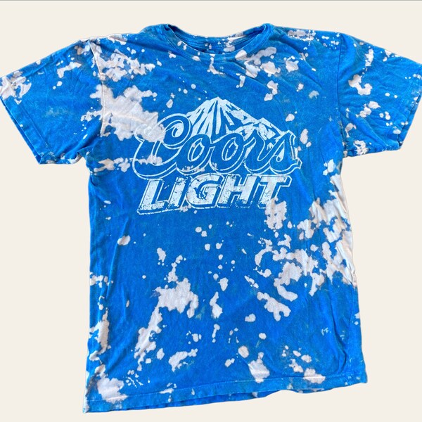 coors light tie dye shirt