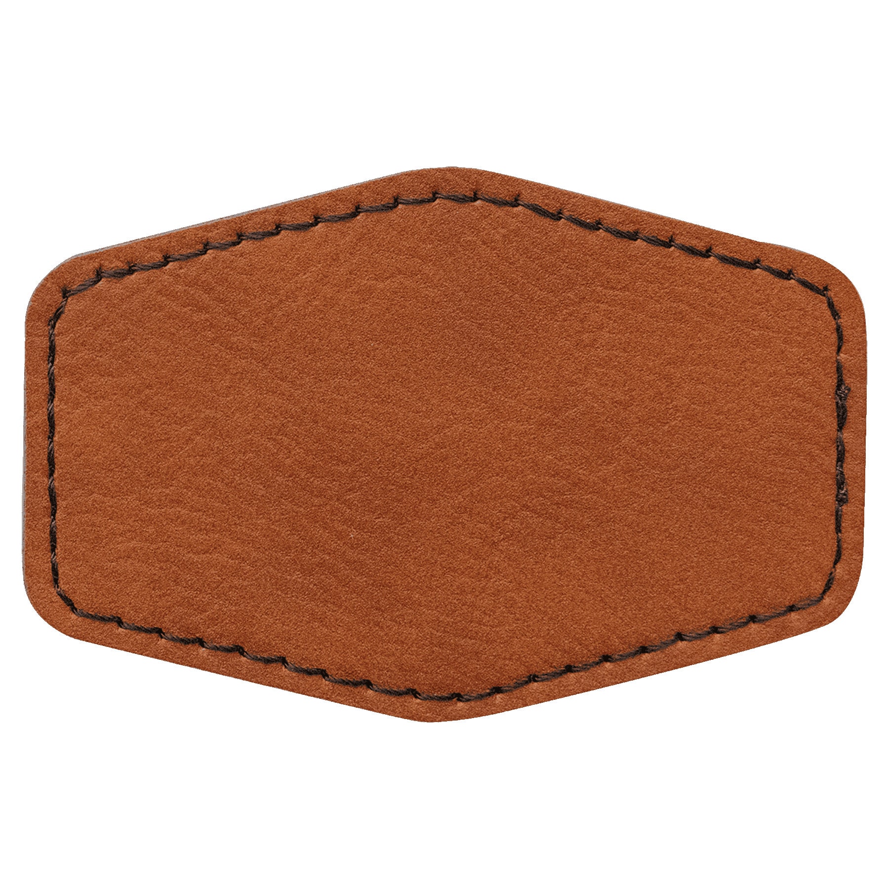 100pcs/lot High Quality Blank PU Leather Hat Patch Jacket Patch