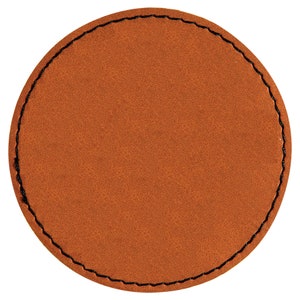 Custom Leatherette Patches Laser Engraved Leatherette Patches Leather