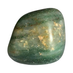 Green Jasper - Tumbled Stone - A