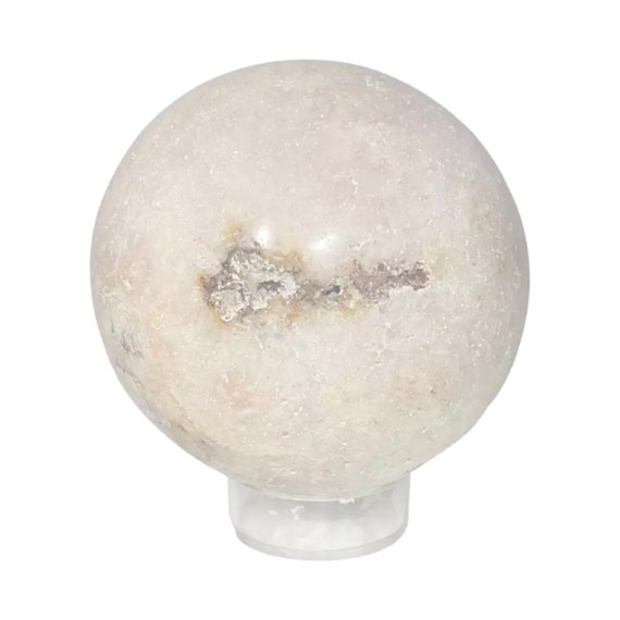 希少なピンクアメジスト ドゥルージー スフィア スタンド付き