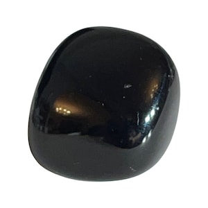 Black Obsidian - Tumbled Stone - B