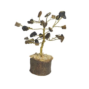 Tiger Eye Gem Tree - C