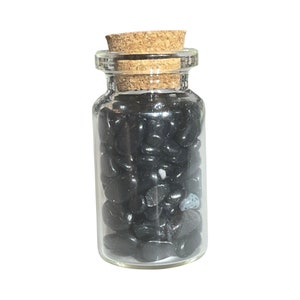 Crystal Chip Bottle - Black Obsidian