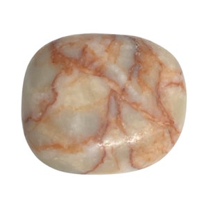 Red Spiderweb Jasper - Tumbled Stone - A