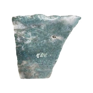 Staande Mos Agaat Druzy Plaat - A Grade - A