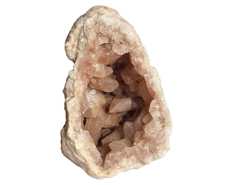 RARO - Geoda de amatista rosa - E