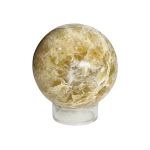 Chalcedony Sphere - Stand Included - A