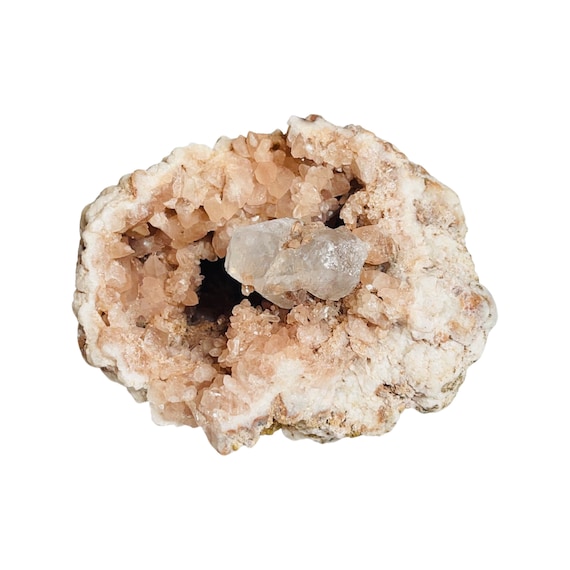 希少 - 方解石含有ピンクアメジストジオード - A - Etsy 日本