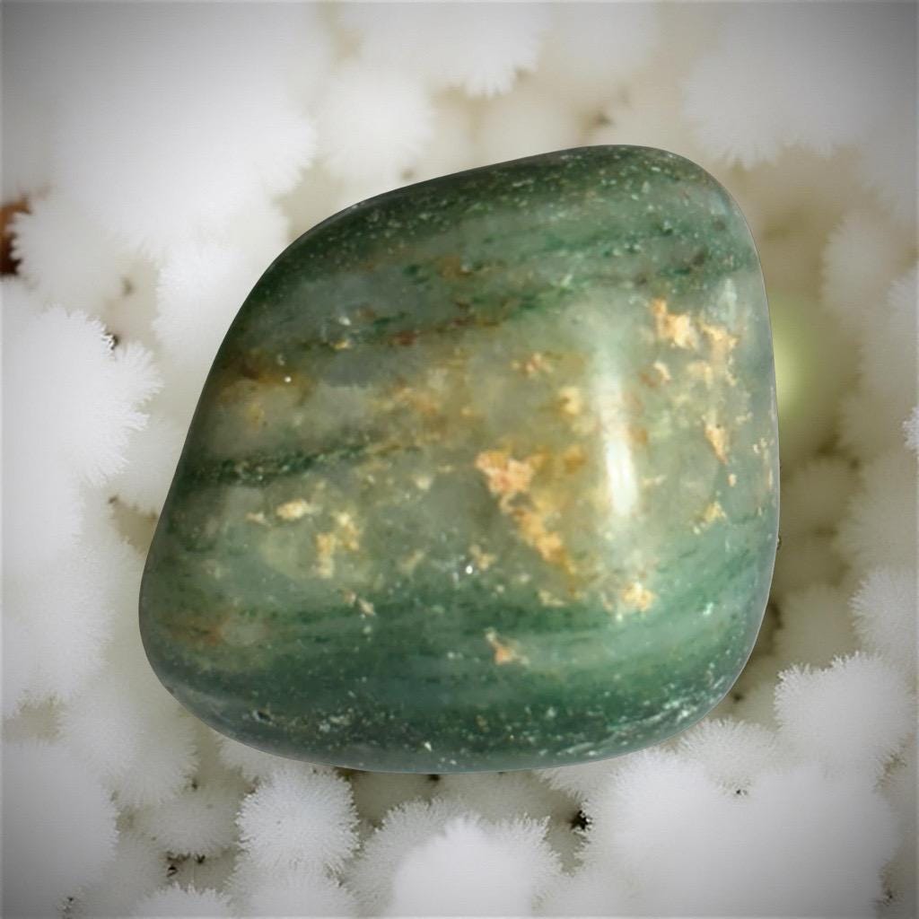 Green Jasper - Tumbled Stone - A - Etsy