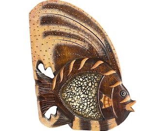 Handgeschnitzter Fisch - B