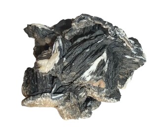 Black & White Barite Cluster - A