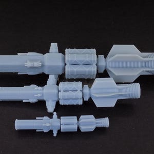 Hex Fleet, squadron scale miniature starships, resin 3d print