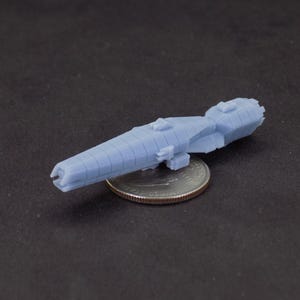 Rhadfili Fleet Expansion, squadron scale miniature starships, resin 3d print