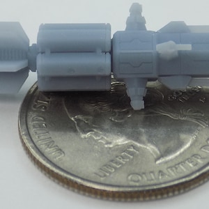 Skirmish scale Hex Fleet Frigates, miniature starship, resin 3d print