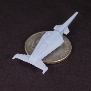 Fragatas Wadjlos a escala de escaramuza, nave estelar en miniatura, impresión 3D en resina
