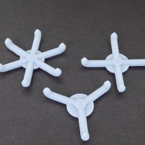 Set of 4, Multi Ship Squadron Adapters for flight stands, 3d printed resin flight stands bases for aircraft and starships