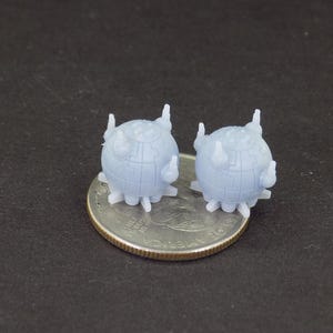 2x Skirmish scale Stargazer Fleet Frigates, miniature starship, resin 3d print