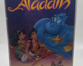 Aladdin (VHS, 1993) A Walt Disney Classic Clamshell