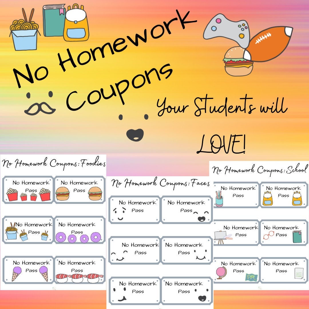 No Homework Pass