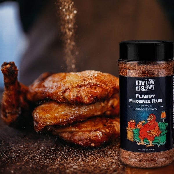 Chicken and Poultry, low and slow BBQ rub! Spices for smoked barbecue meat.