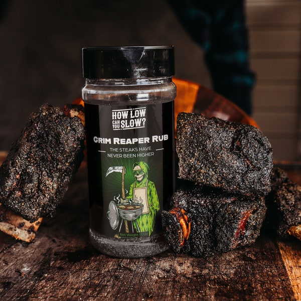 Grim Reaper BBQ Rub: Big Bark Builder for Brisket & Steak