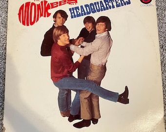 The Monkees – Headquarters COM-103 Mono LP 1967 Hollywood Pressing VG+ Vinyl Record